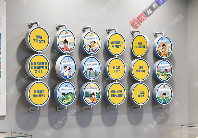 眼鏡店翻轉(zhuǎn)文化墻